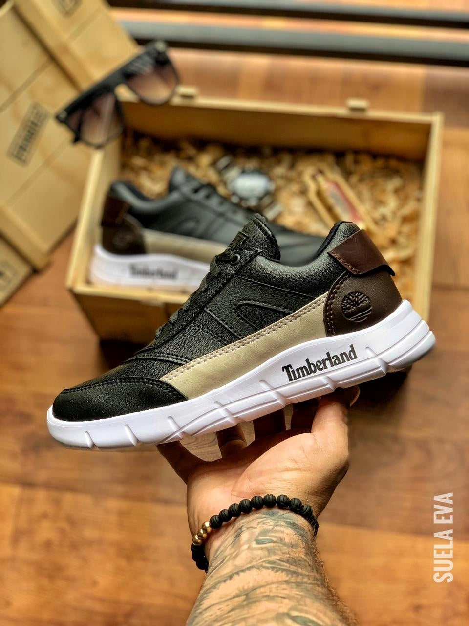 Andes Fashion Timberland Deportivo Tênis Casual Masculino